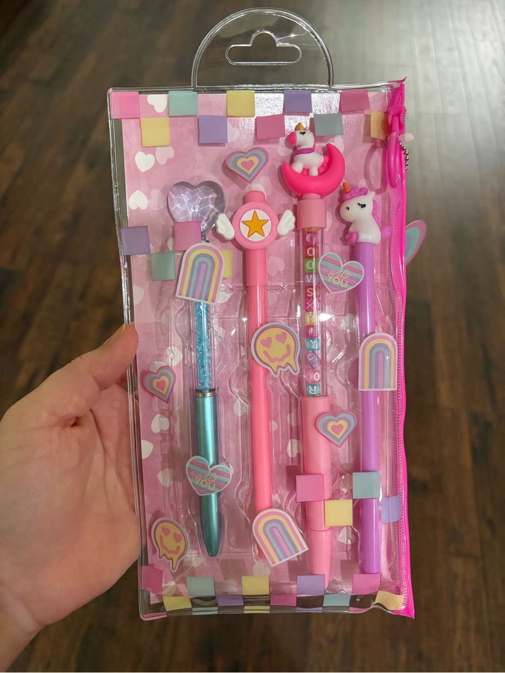 New 4 ballpoints in a pencil case price for each